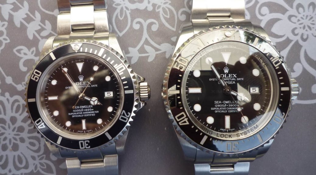 Rolex Fake Sea-Dweller 16600 VS Deepsea 116660